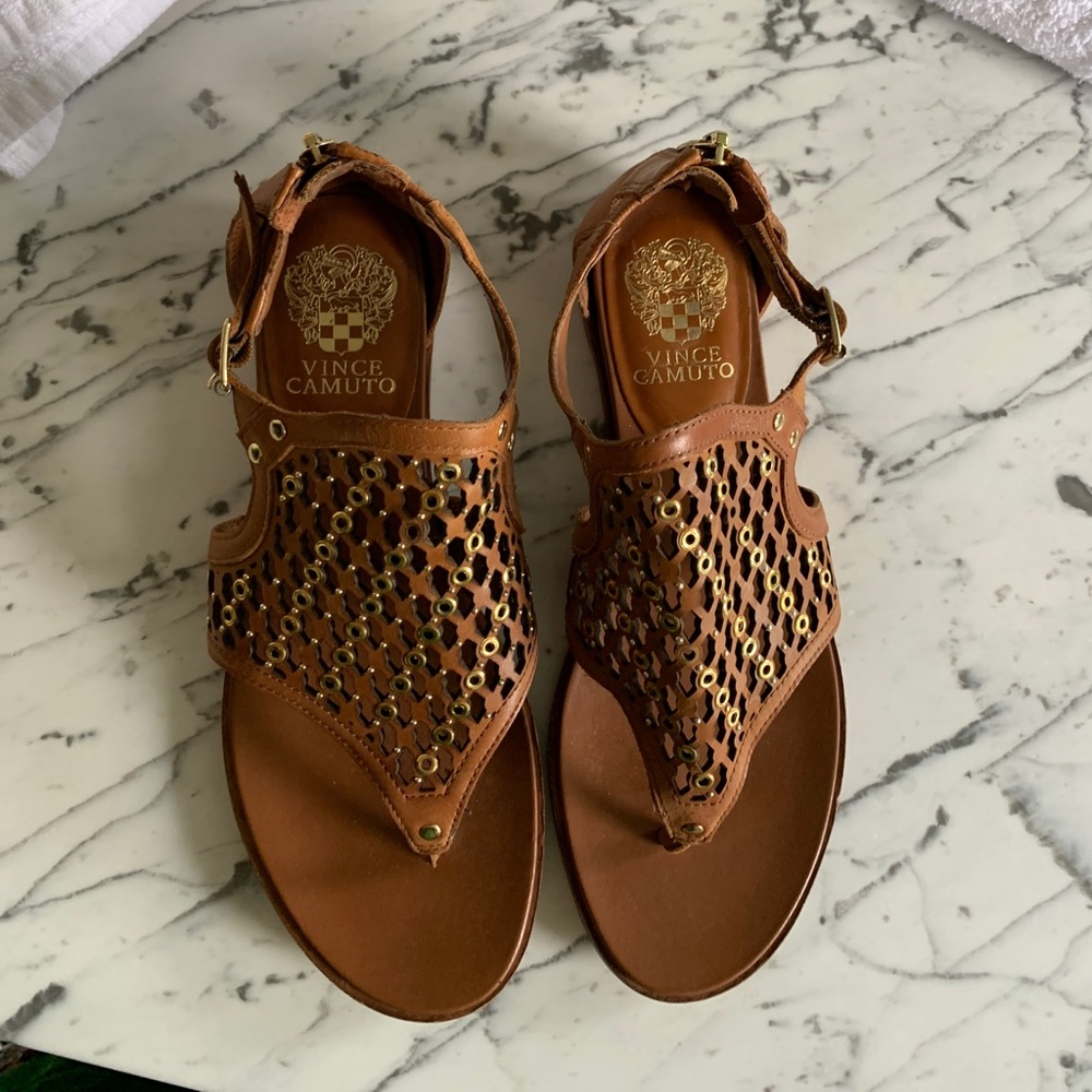 Vince Camuto Tan Sandals 8M